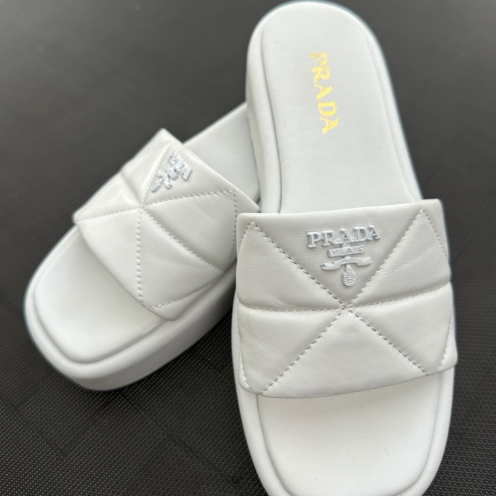 Prada flip flops